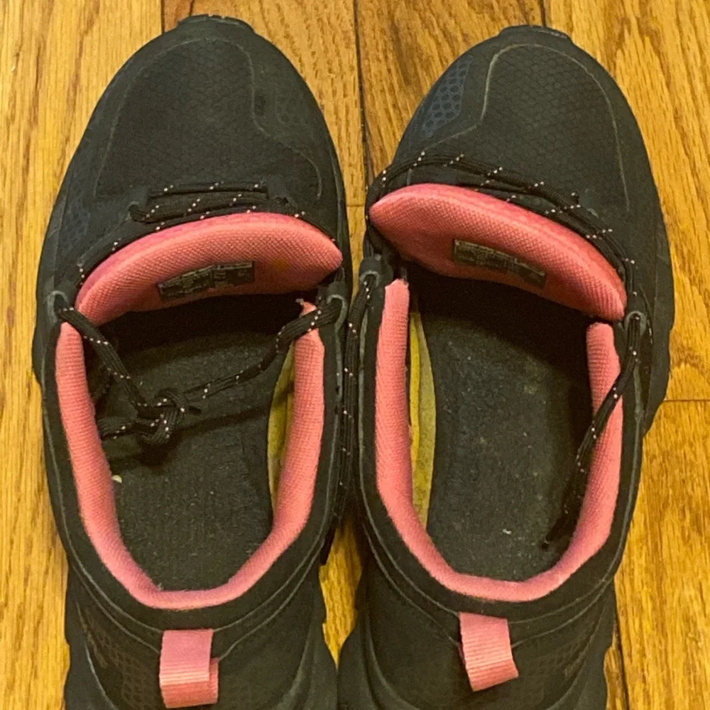 Women's Timberland PRO Powertrain EV Pink‎ Black Composite Toe Size 11W 11 Wide